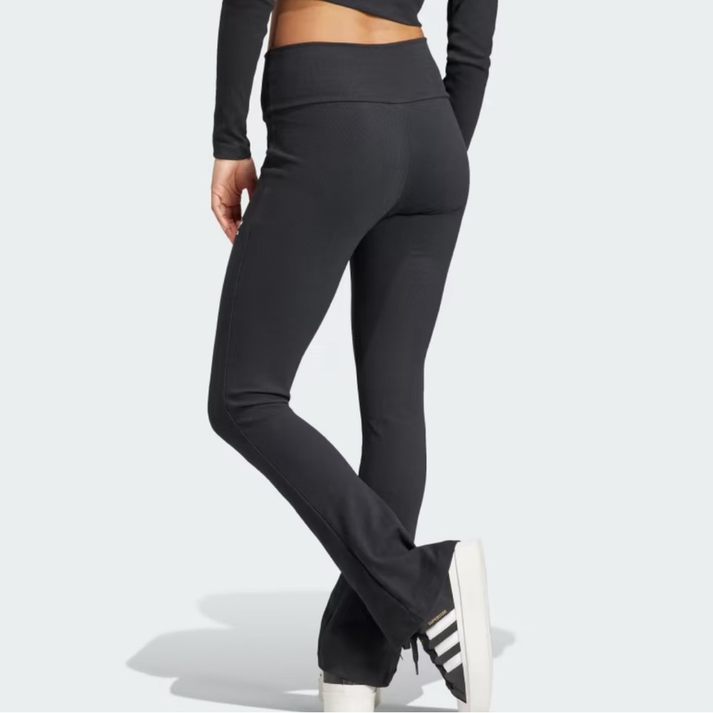 NWOT- ADIDAS FLARED PANTS (size:S) - Picture 2 of 9